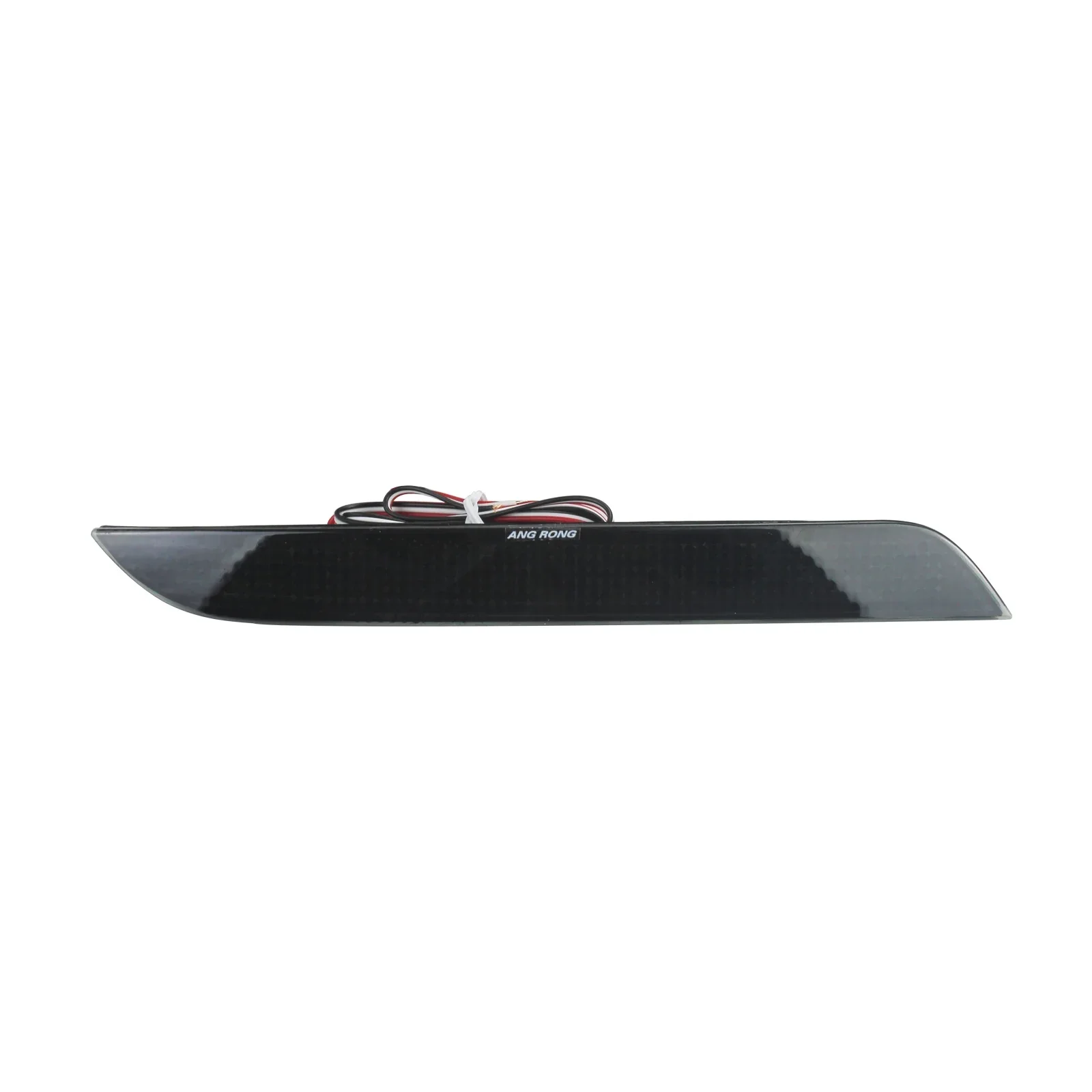 ANGRONG Black Lens LED Rear Bumper Reflector Brake Reverse Light For BMW 5 Series F10 F11 F18