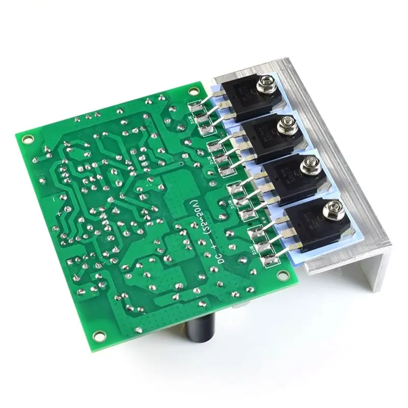 Y44A LJM Clone QUAD606 Mono Power Amplifier Board, 125W 8R 250W 4R High Power Amplifier, Angle Aluminum DC ±45V for Amp Board