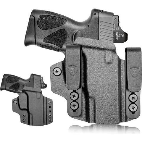 For Taurus G2C G3C,PT111 Millennium G2/PT140,IWB,OWB,Convertible Holster Optic Cut,Mounting sight,Lock Click Sound,right hand