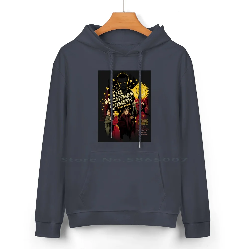 The Nightman Cometh Pure Cotton Hoodie Sweater 24 Colors Its Always Sunny In Philadelphia Dayman The Nightman Cometh 100%