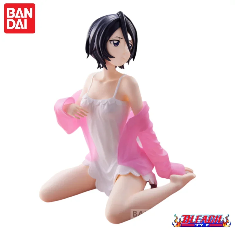 

In Stock Bandai Original Bleach Kuchiki Rukia Banpresto Action Figure Model Anime Action Figures Toys Doll Brand New Boxed
