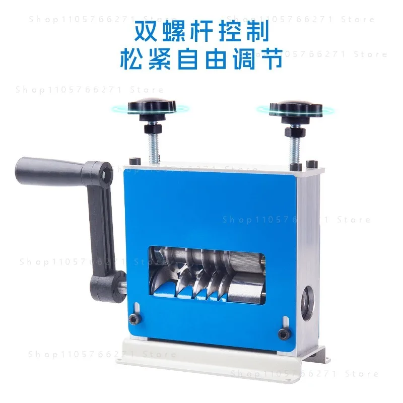 Manual Wire Stripping Machine for Copper Cable Recovery, 0.5-20mm Multi-Hole Cable Stripper, Hand Crank & Electric Drill Compati