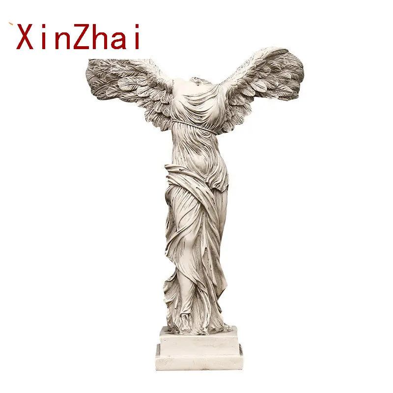 Gevleugelde Overwinning Van Samothrace Retro Godin Standbeeld Kantoor Bureau Decoratie Accessoires Woonkamer Interieur Boekenplank Decor