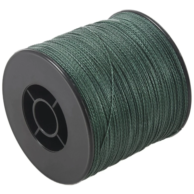 

8 Pcs 500M 100LB 0.5Mm Super Strong Braided Fishing Line PE 4 Strands Color:Dark Green