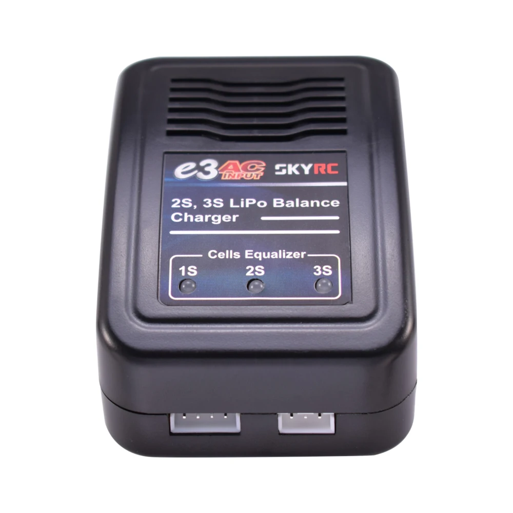 Skyrc-lipoバッテリーバランス充電器,AC入力,EUプラグ,SK-100081, 2s,3s,100v-240v