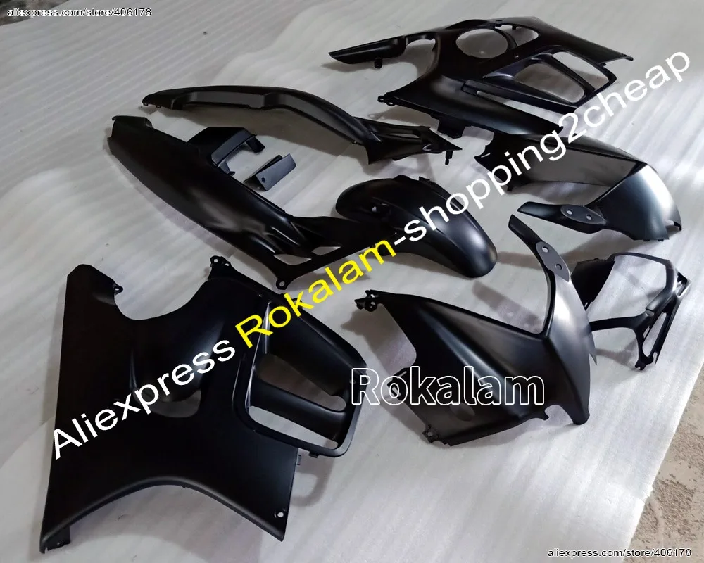 Customized Fairing For Honda CBR600 F3 1995 1996 95 96 Matte Black Aftermarket Motorcycle Fairings (Injection Molding)