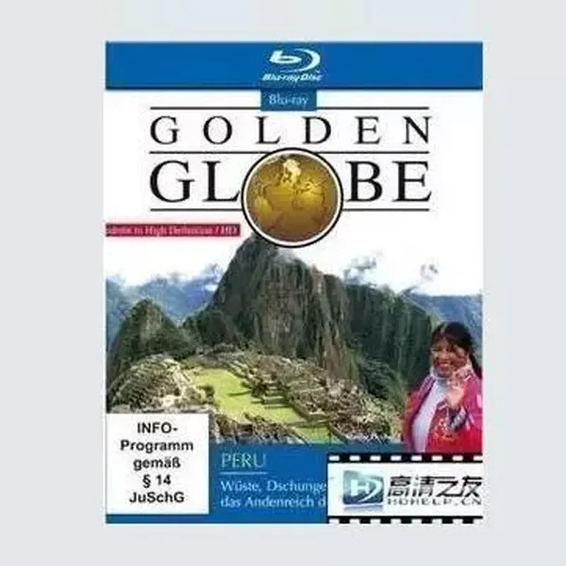 BD Blu-ray: Документальный фильм о географических пейзажах мира: Швеция, Нью-Йорк, Япония, Перу. 4 диска.