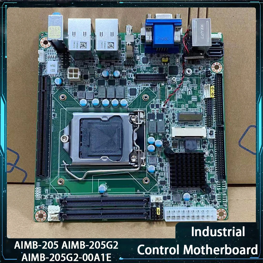 AIMB-205 AIMB-205G2 AIMB-205G2-00A1E Industrial Motherboard H110 DDR4 USB3.0 M.2 Mini-ITX