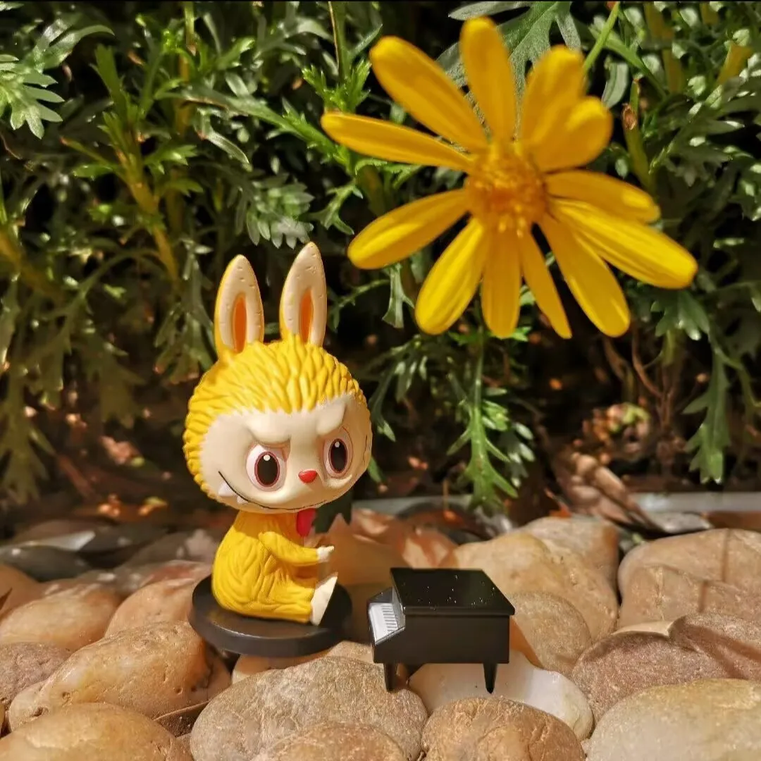 

POP MART Labubu Forest Concert Kawaii Anime Action Figure - Blind Box Collectible Mystery Doll for Anime Enthusiasts