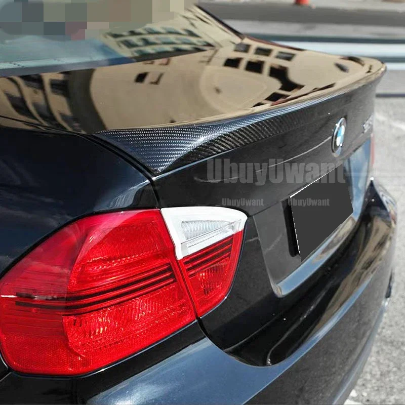 Spoiler für BMW E90 M3 320i 320li 325li 328i 2005-2012 Hochwertiges ABS-Material / Carbonfaser Auto-Heckflügel – Detail 4