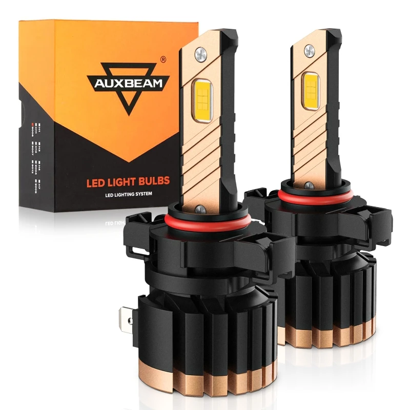 

AUXBEAM 3570 Chip Integrated 44W 8000LM 3000K/6500K 9005/9006/5052/H11 LED Car Headlight Fog Light Bulbs (White/Yellow Light)