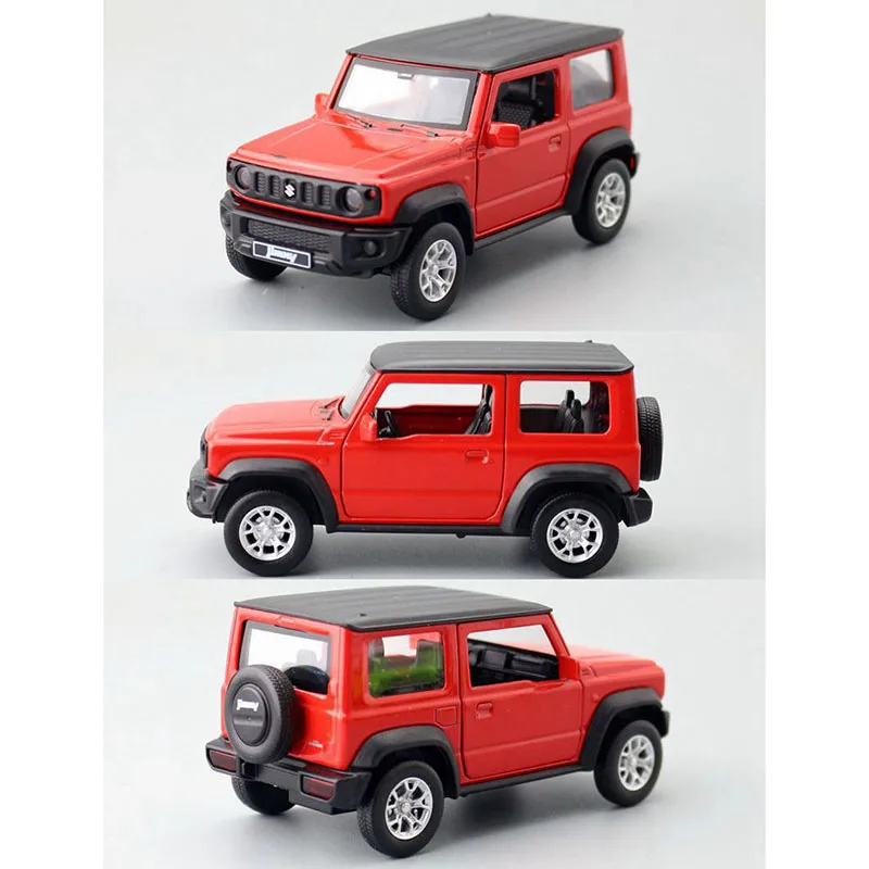 

1/32 JIMNY Toy Car Vehicle Model Miniature Free Wheel Diecast Metal Collection Gift For Boy Kid
