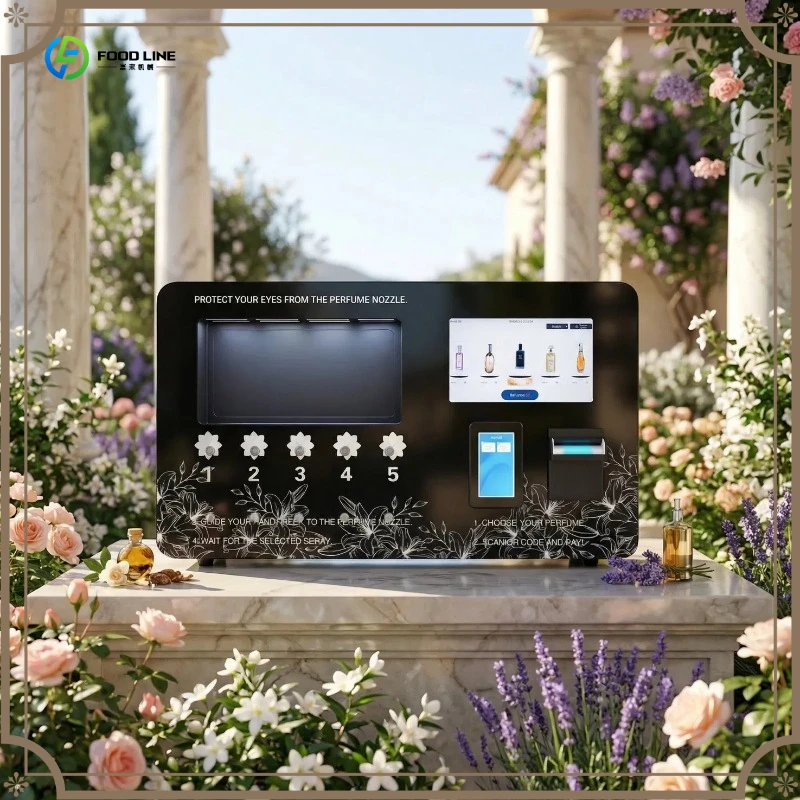 Automatic Perfume Vending Machine for Shopping Malls with Extended Networking Support FL Customized