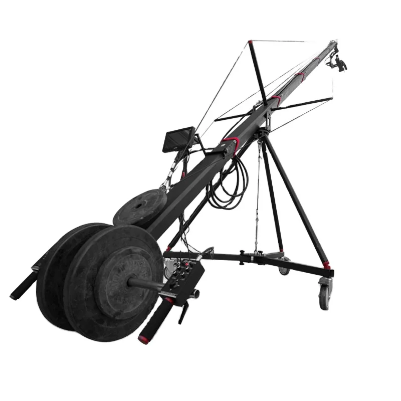 Ds1-8m Camera Crane Electric Pan-tilt Controller Rotating Shooting Stabilizer For Video Camera