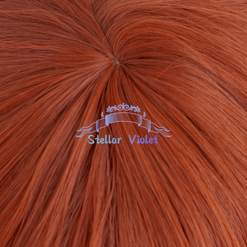 Парик для косплея Cheerleader Lily Balier, термостойкий игровой Identity V, синтетические парики для косплея Cheerleader, 50 см, коричневый/черный, белый парик