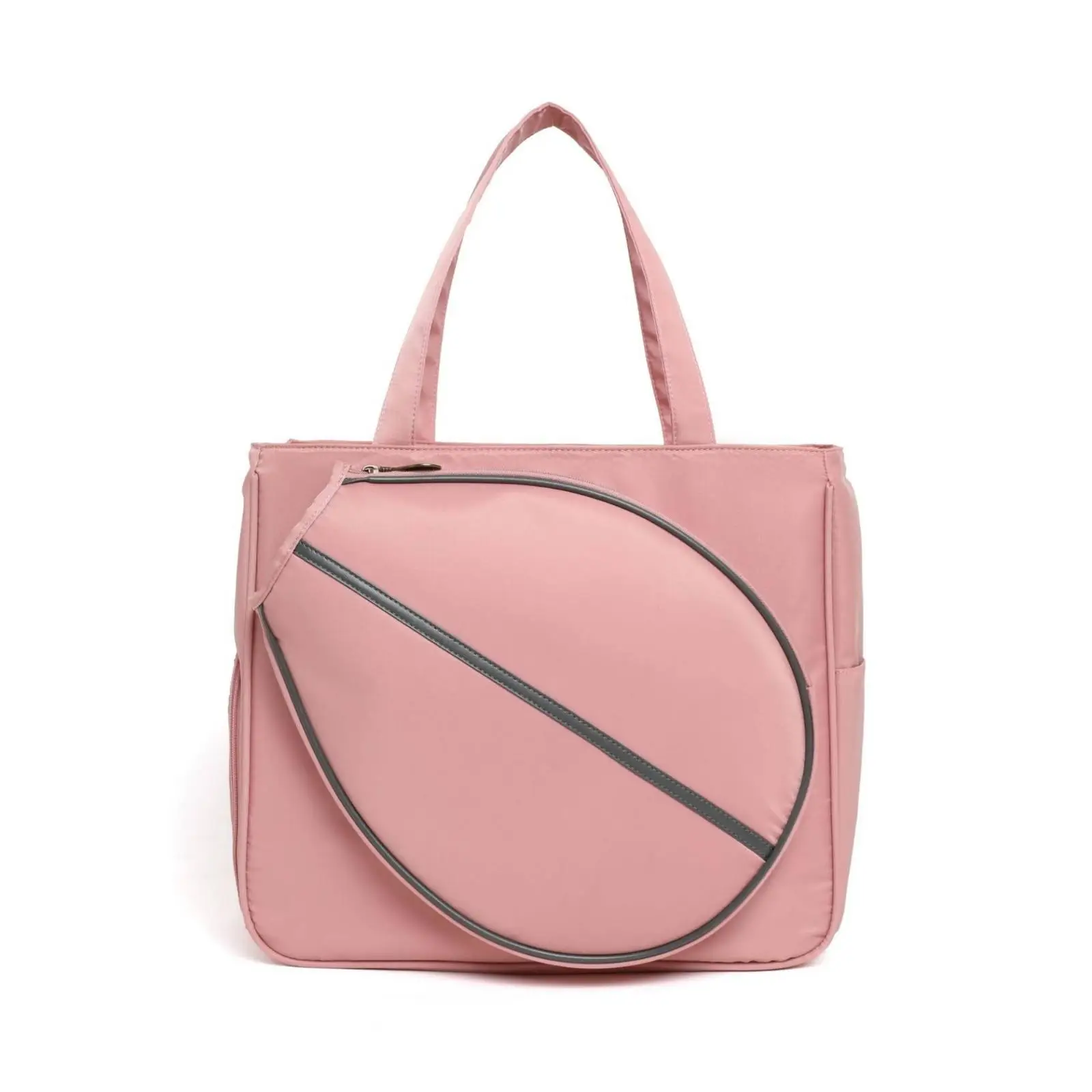 Tennis Bag with Shoe Compartment Spacious Tennis Tote Bag Stylish for Badminton Athletes, Gym