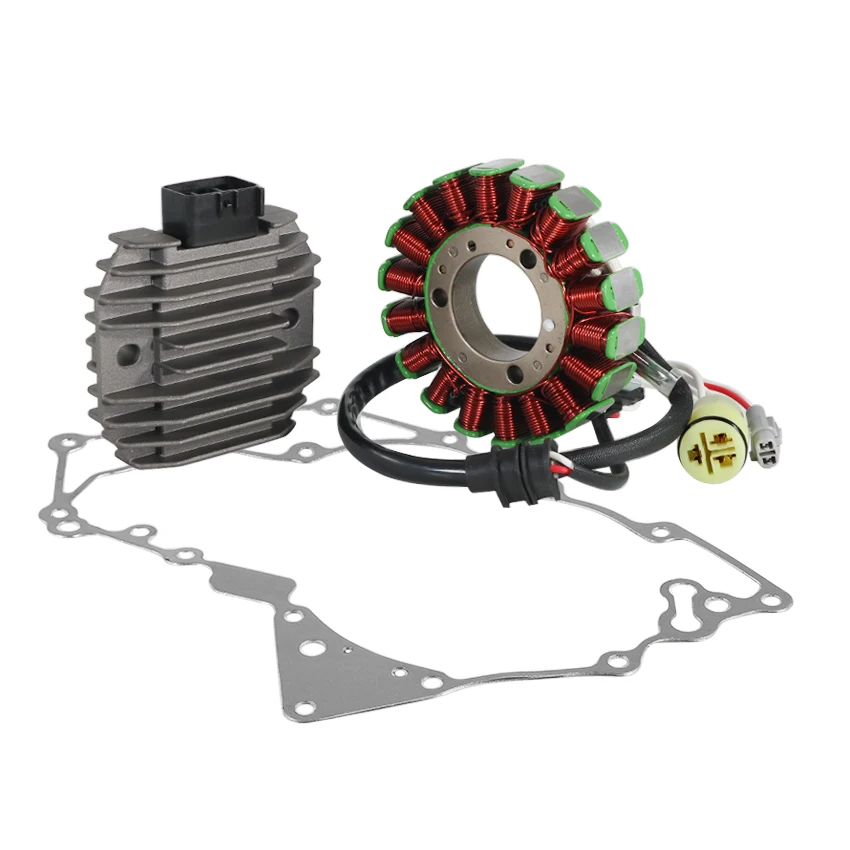 Regler Magneto Stator Spule Dichtung Kit für Yamaha YFZ450R SE YFZ450X Special Edition 18P-81410-00 / 18P-15451-00 /5BN-81960-00 – Detail 2