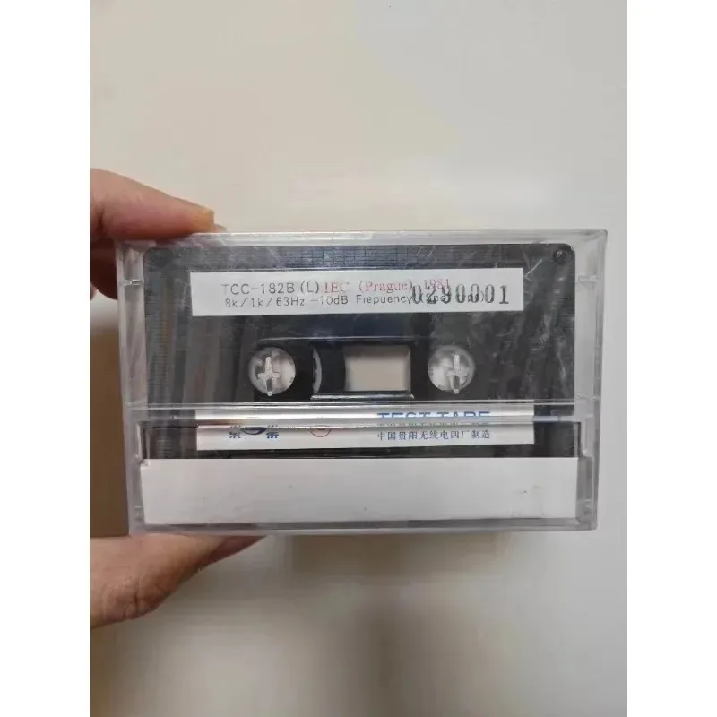 Newly Repackaged Azimuth and Tape Speed Test Tape Imported From Japan, 10k 1k for Cassette Deck Calibration of Tape Recorders