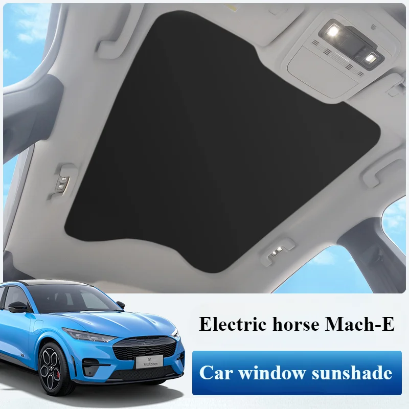 Suitable for the Ford Electric Horse mustang mach-e sunshade side window sunblock insulation board car roof sunroof sunblock