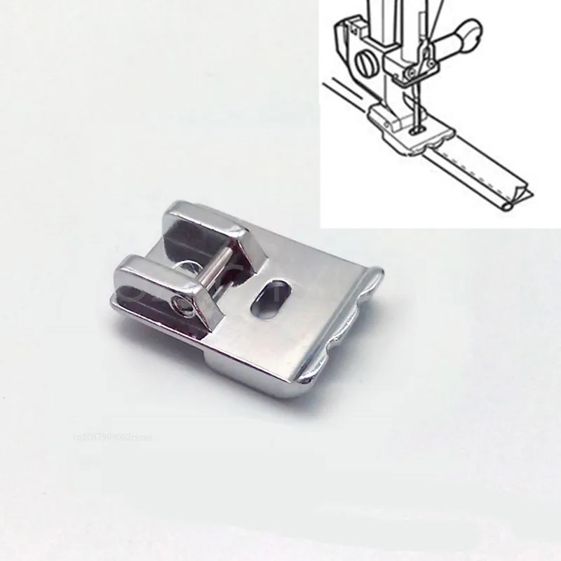 1pc Sewing Accessories Piping Presser Foot - Fits All Low Shank Snap-On Singer, Brother, Babylock, Janome 9908