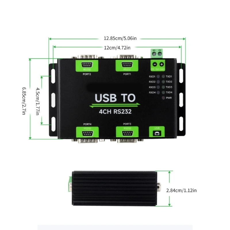 Convertisseur USB vers RS232, Transmission données, Installations faciles, large compatibilité Y9RF