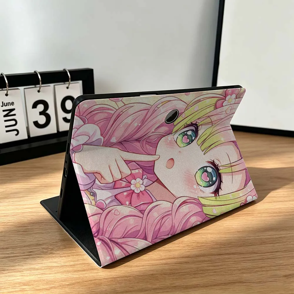 Anime Pink Girl For OPPO VIVO IQOO OnePlus Realme Infinix Pad Pro 13 12.1 11.61 11.4 11 inch Tablet Case Gift