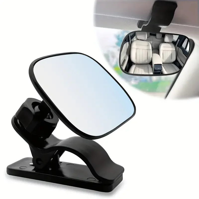 

Car Mini Safety View Back Seat Mirror 2 in 1 Baby Car Mirror Children Facing Rear Ward Infant Care Square Safety Kids Monitor