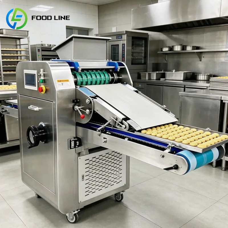 Automatic Cookie Biscuit Forming Machine for Bakery Dough Processing Equipment Customized