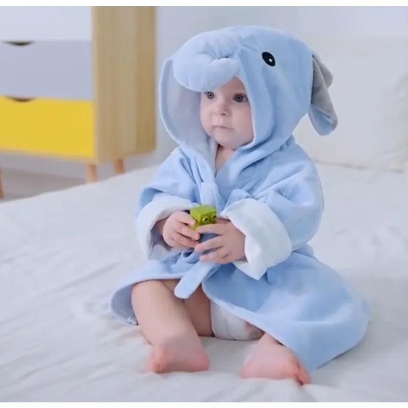 

Мягкий халат для детей от 2 до 6 лет — одежда для сна с капюшоном с героями мультфильмов для мальчиков и девочек, банные полотенца хорошего качества и пляжные полотенца, пижамы для малышей