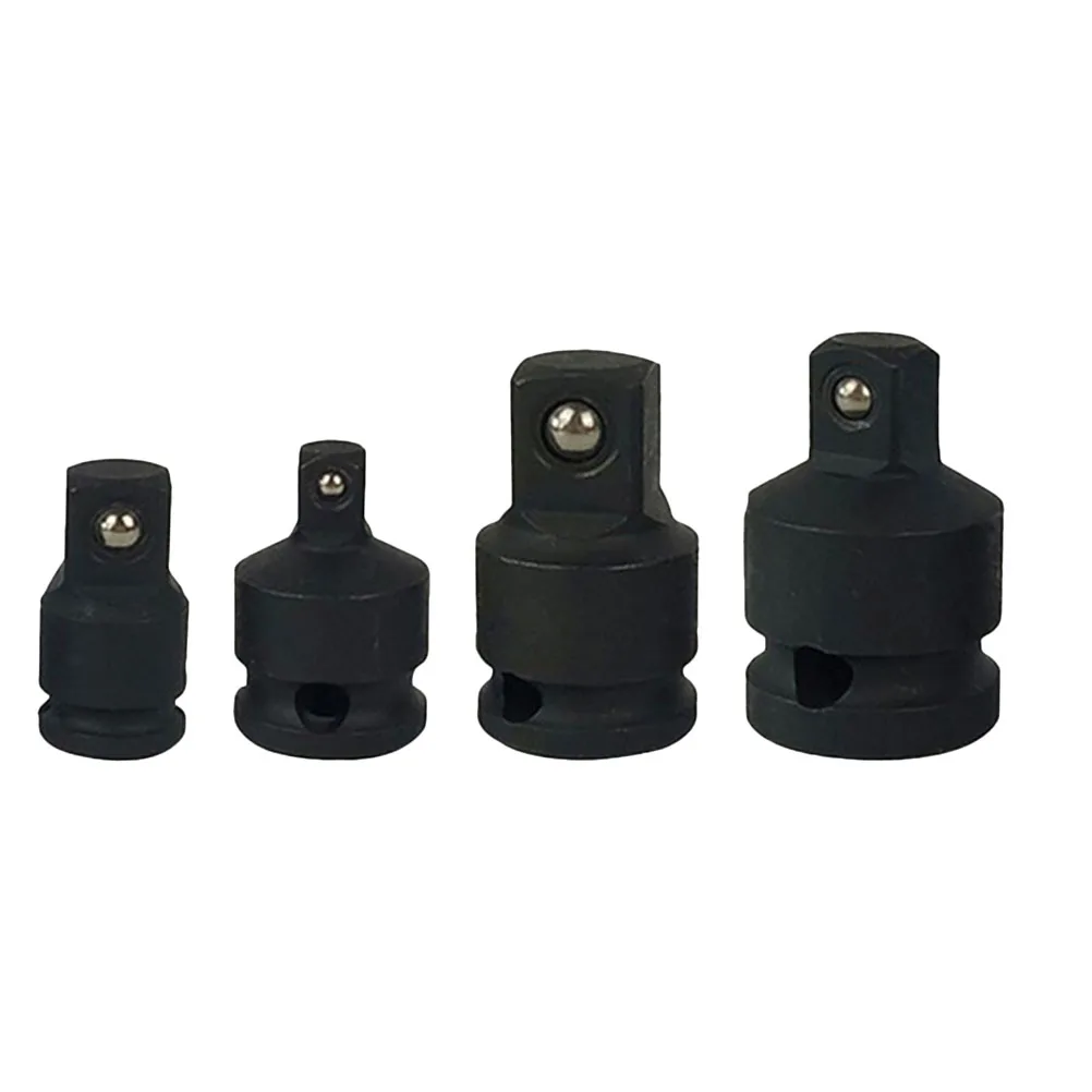 4 Stuks Impact Socket Adapter Set Duurzaam 4 Stuk Reducer Verhoger Converter Ratchet Drive Reducer Hoge Kwaliteit Metalen Lente
