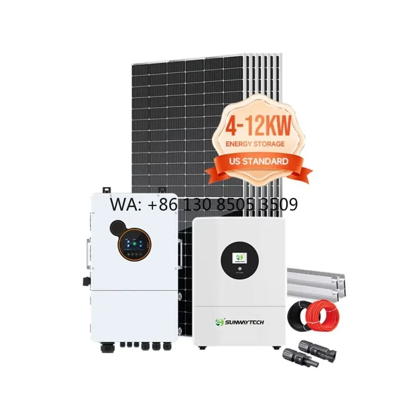 6kw Split Phase Solar System Home Power Hybrid Solar System Kit 6000w