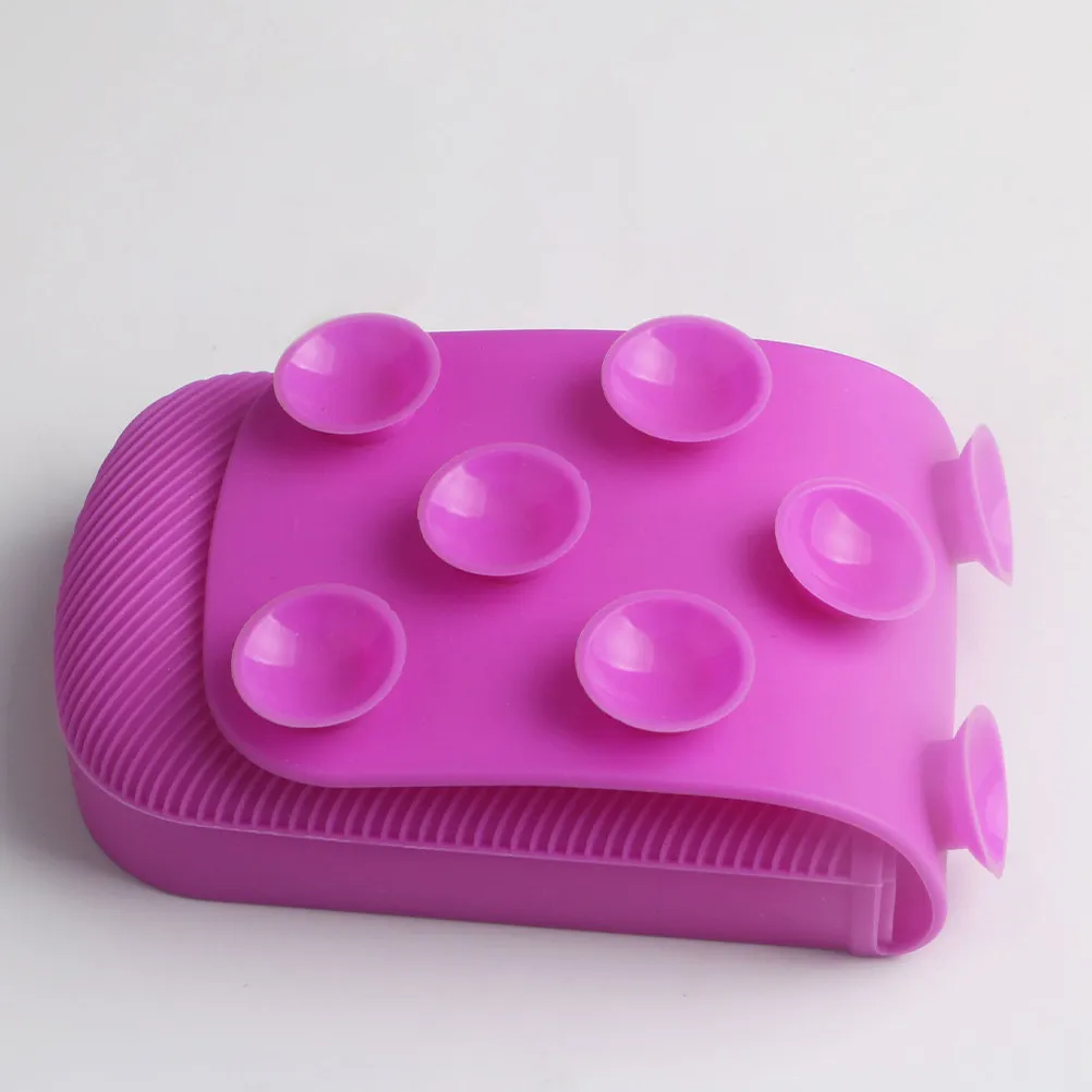 Makeup Brush Cleaner Mat Silicone Brush Cleaning Pad for All Cosmetics Tools Gentle Bristle Safe Easy Clean Compact Design