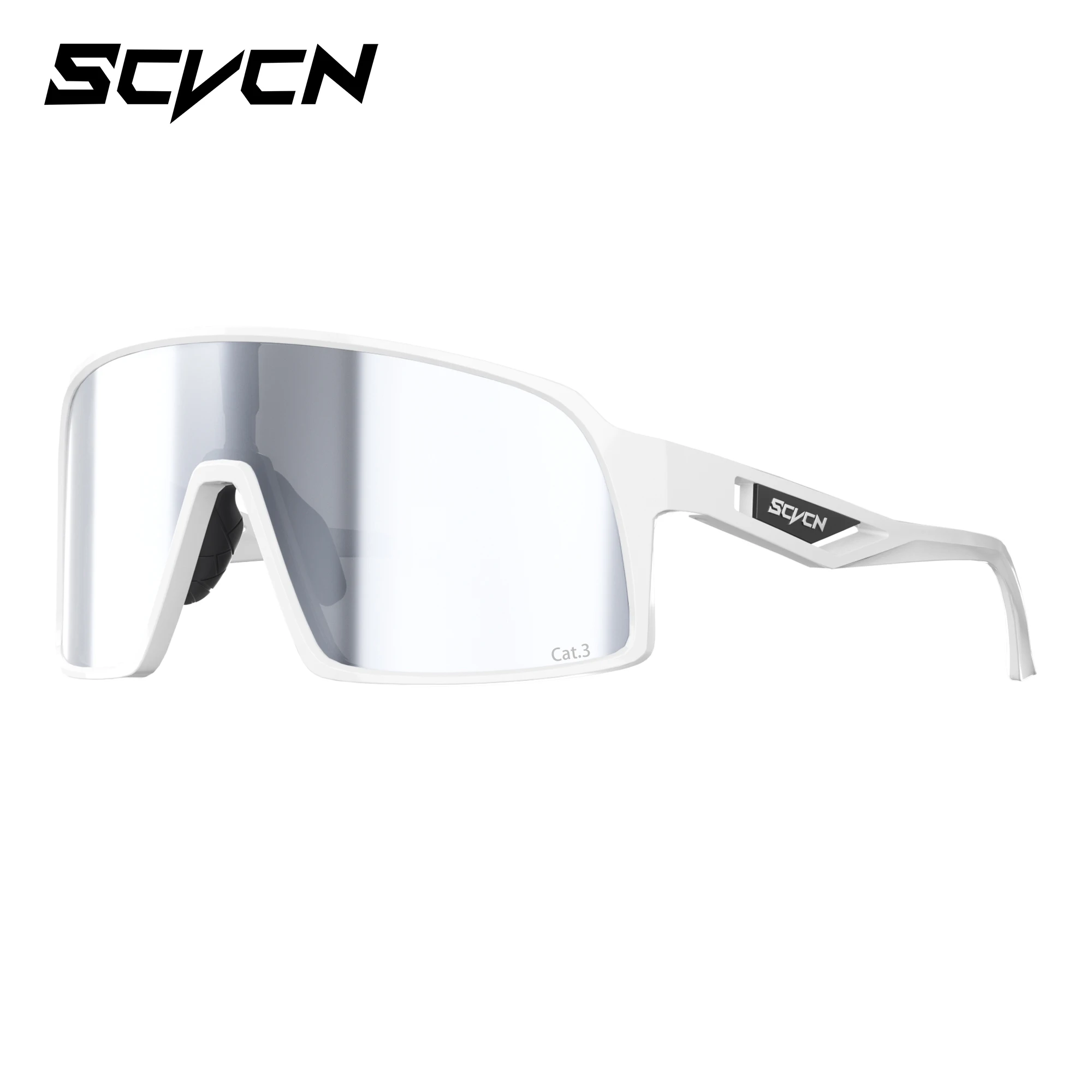 SCVCN New Photochromic Sunglasses Men Cycling Glasses Outdoor Sports Mountain Bike Hiking Eyewear Women Fashion UV400 Goggles