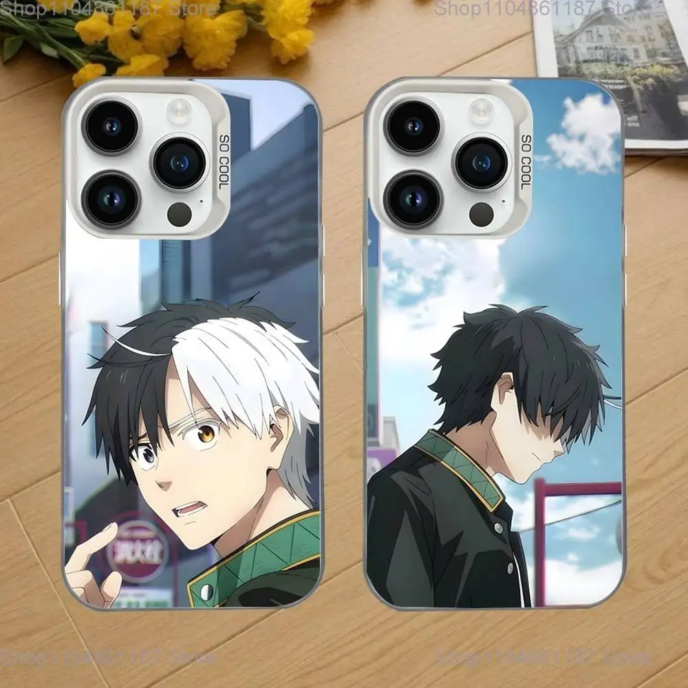 

Anime Wind B-BreakerS S-Sakura Phone Case For iPhone 17,16,15,14,13,12,11,Mini,Pro,SE,MAX White Matte Shockproof Cover