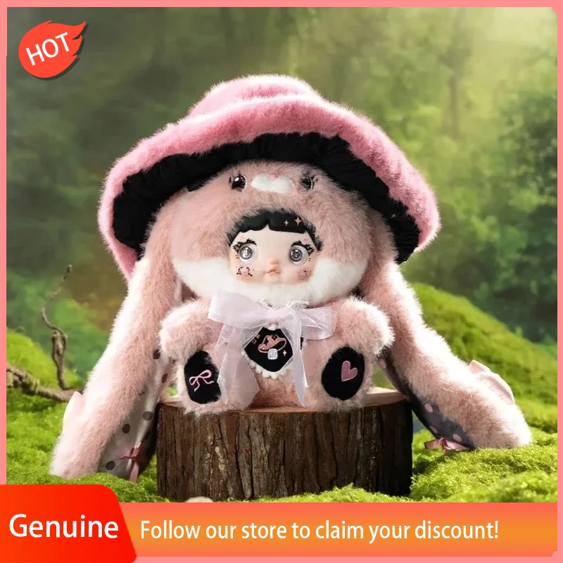 Genuino Nommi 400% Cappello a Fungo Serie Scatola Cieca Peluche Morbido E Confortevole Bambola Kawaii Ornamento Scatola Misteriosa Regalo