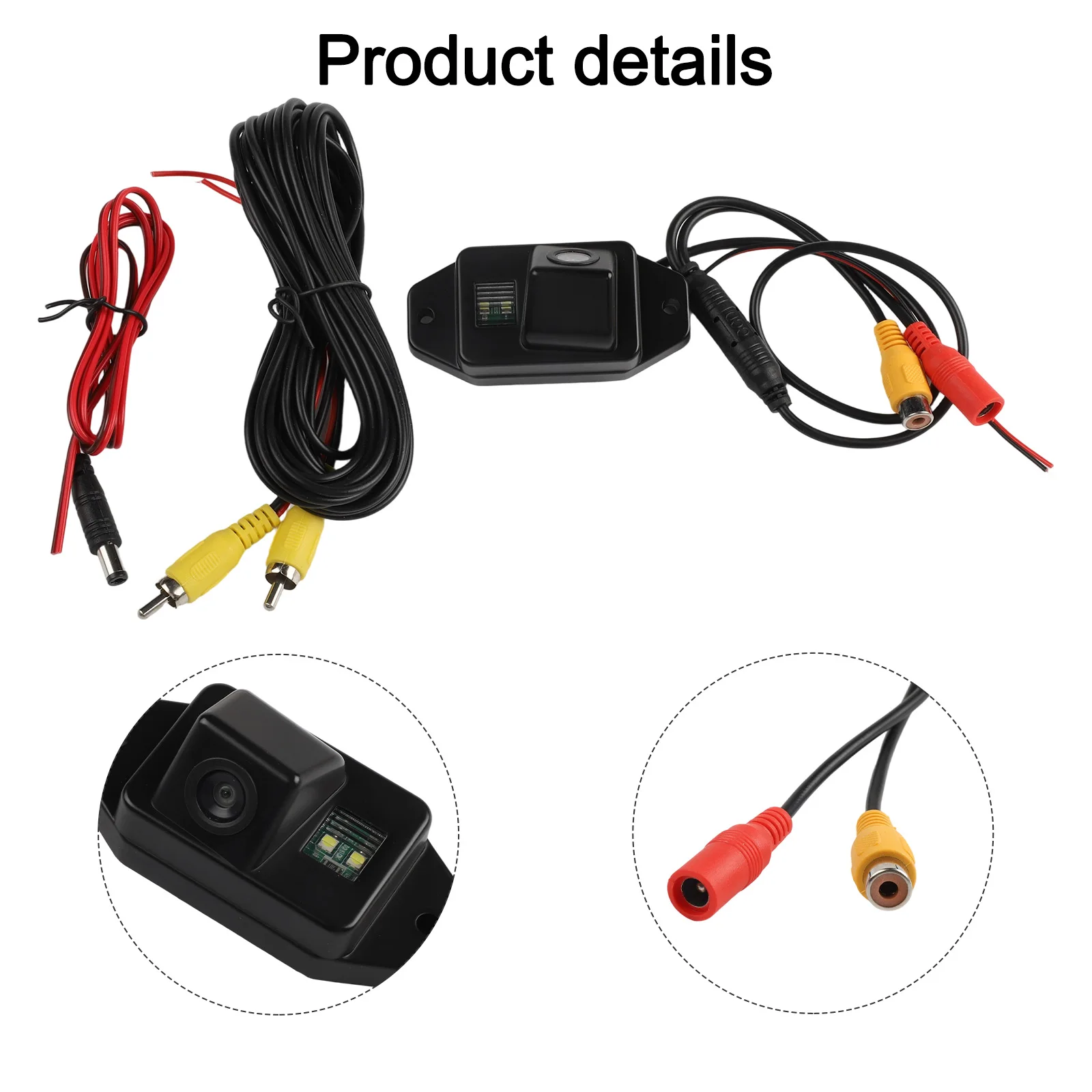 موثوقة سيارة عكس الكاميرا سيارة كاميرا مقاوم للماء عكس الكاميرا سيارة عكس كاميرا لموقف السيارات ABS المواد IPX 68 مقاوم للماء الصف #1