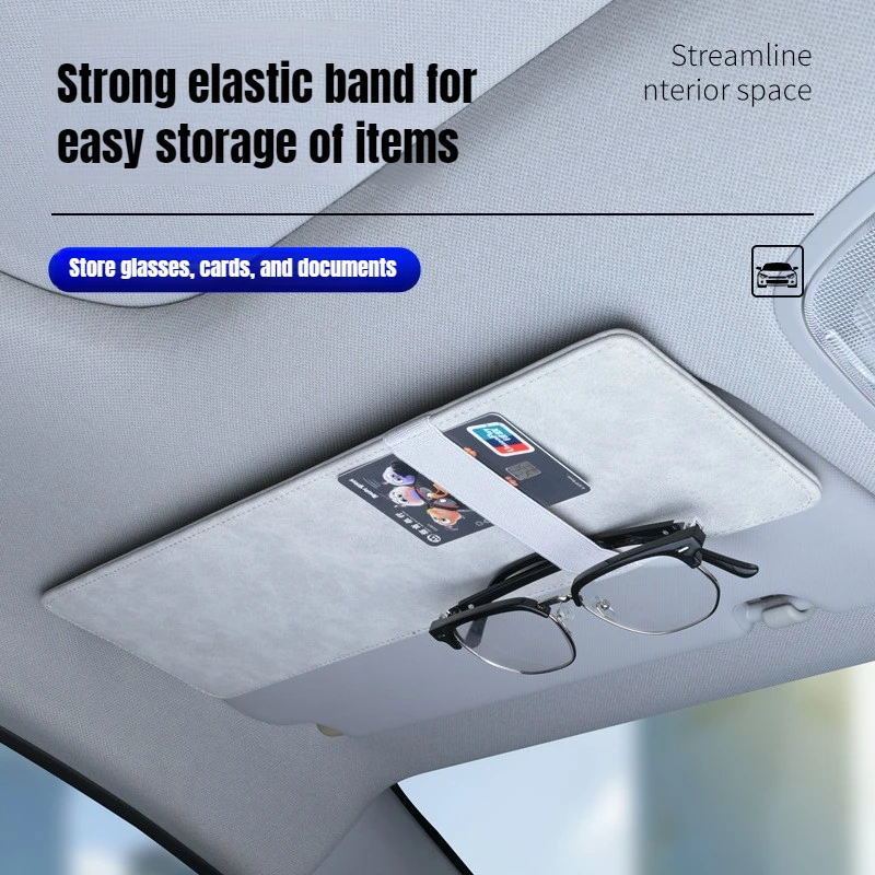 

Extended Car Sun Visor Extender Anti Glare Polarized Visor Eyewear Holder Magnetic Clip Auto Interior Accessories