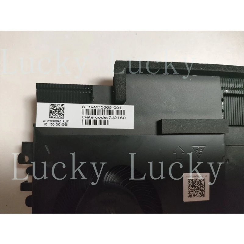 f FOR HP Zbook fury 17 G8 CPU Graphics Heatsink Cooling Fan M75665-001 AT2YH003DA0