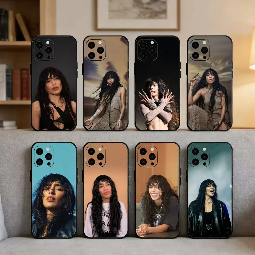 

L-Loreen Feels Like Heaven Phone Case For iPhone 17 16 15 14 13 12 Max Plus Silicone Black Cover