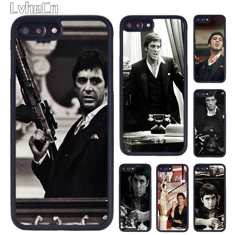 Scarface Al Pacino Tony Montana Phone Case For iPhone 14 15 16 13 12 Mini Max Cover For Apple 11 Pro Max 6S 8 7 Plus SE2020