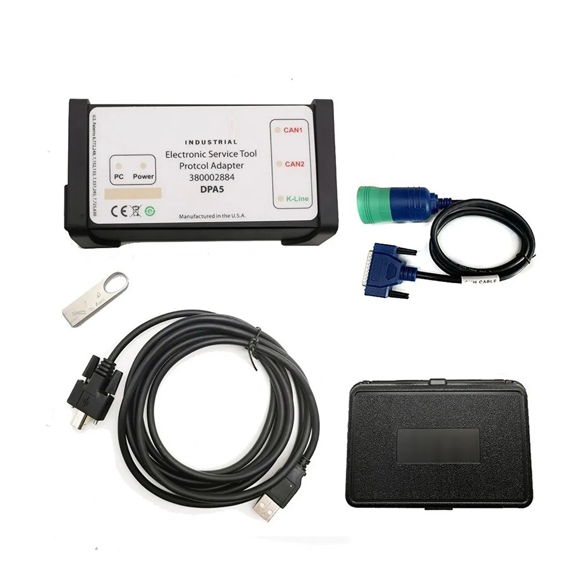 For DPA 5 EST V9.5/V9.9 Heavy Duty Truck Diagnostic Tool Scanner For DPA5 For Holland Electronic Service Tools