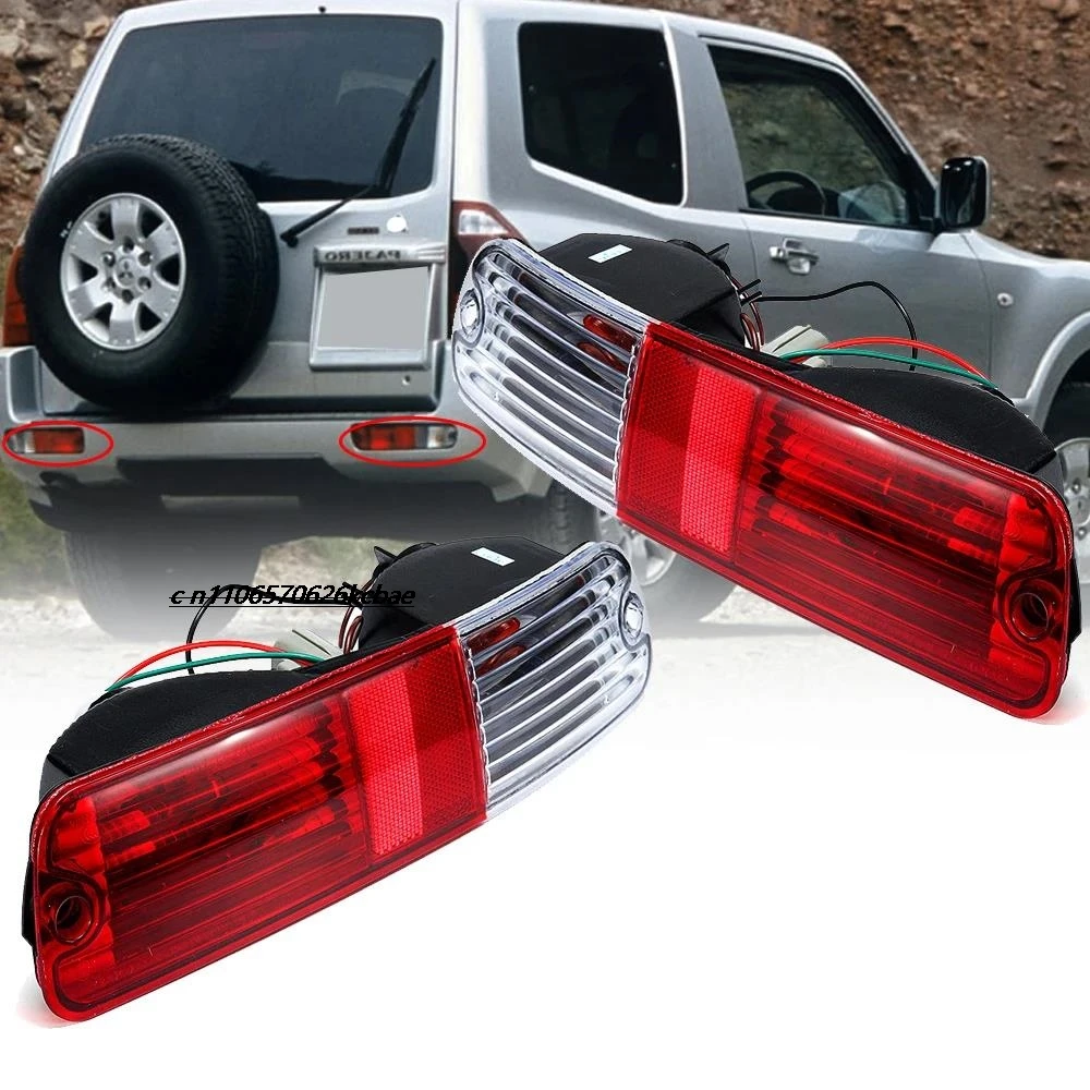 

Задний фонарь бампера для Mitsubishi Montero Pajero 3 MK3 V60 V70 2003-2006 OEM: MN133775 MN133776