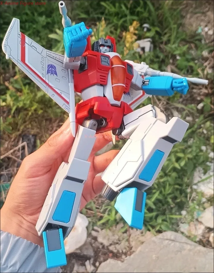 متوفر في المخزون ألعاب محولات هاسبرو نموذج متحرك تم تجميعه مسبقًا G1 Starscream شخصيات الحركة روبوت نموذج هوايات مجموعة هدية