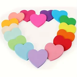 Star love shaped notes, colored sticky paper information index stickers, cute memos, colored self-adhesive notes
