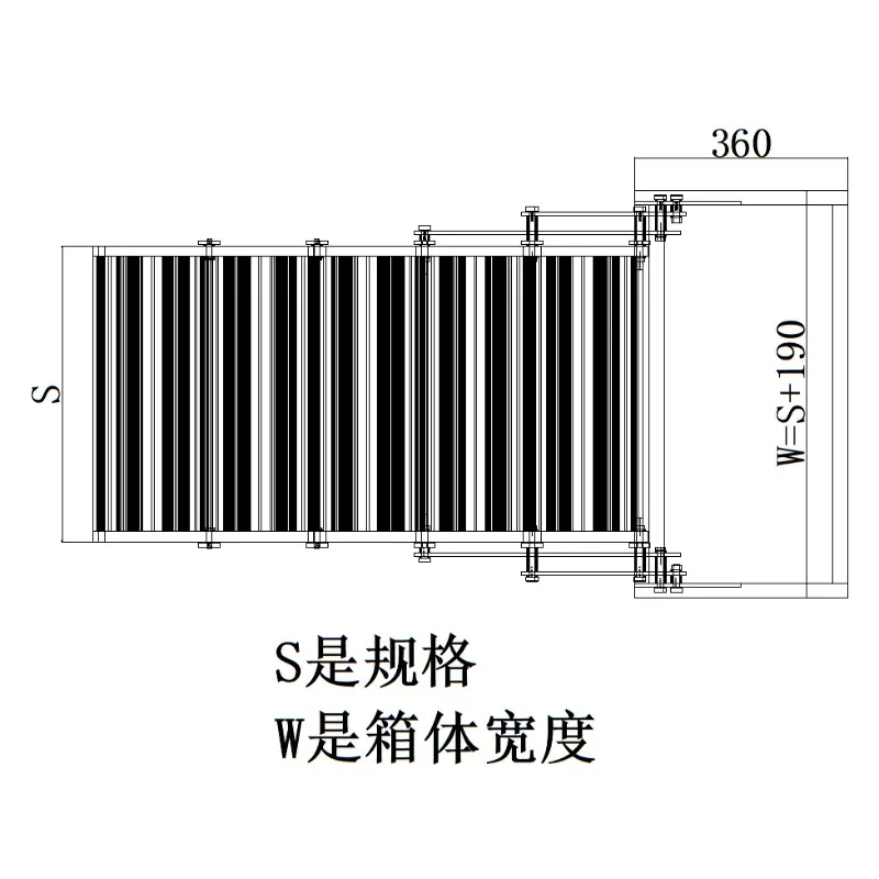 2024 RV 모터홈 카라반 캠퍼 알루미늄 합금 소재 550 수동 접이식 다섯 단계