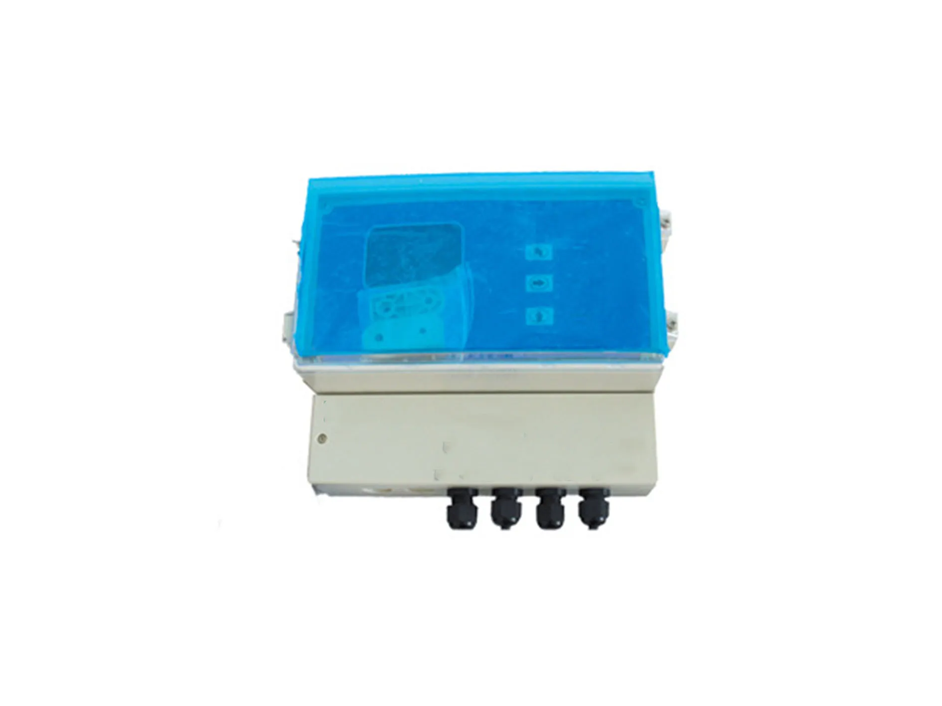 4-20ma split type ultrasonic level gauge 0-30m non contact ultrasonic water transmitter