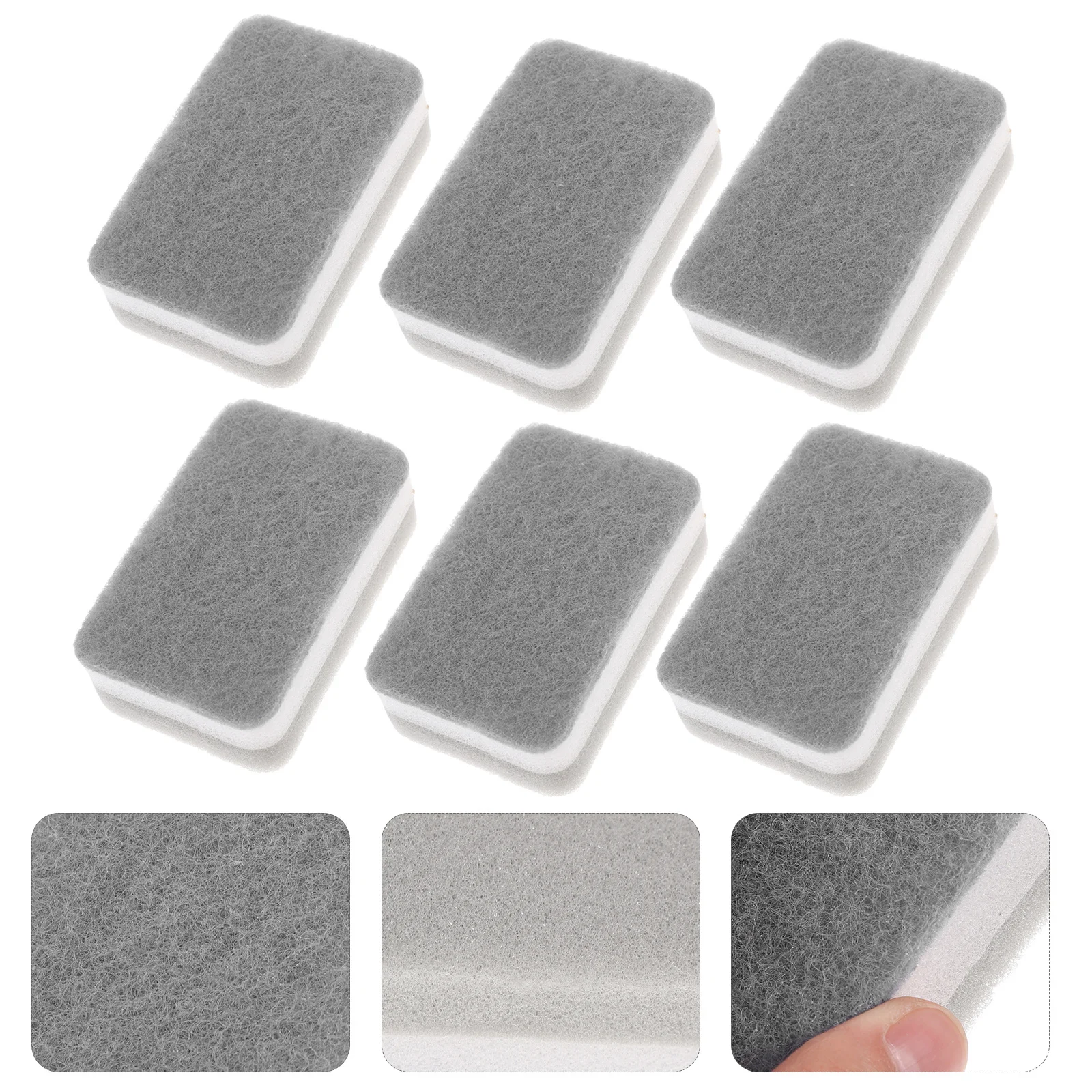 

15pcs Sponge Scouring Pads Water Absorbent Reusable Kitchen Sponge For Dishwashing Non-Scratch Scrub Pad Multi-Functional