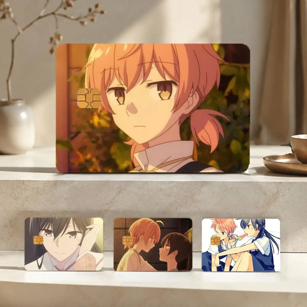 Bloom Into You Sticker Film Tape Skin for Credit Card Debit Card Waterproof Stickers