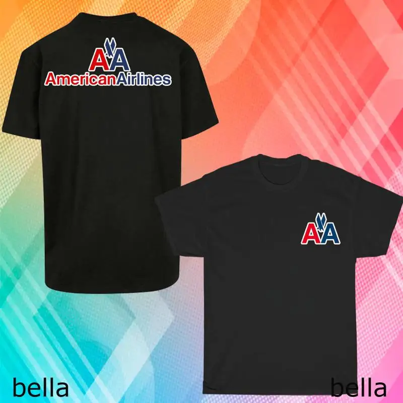 

New American Airlines Logo T-Shirt Funny Size S to 5XL
