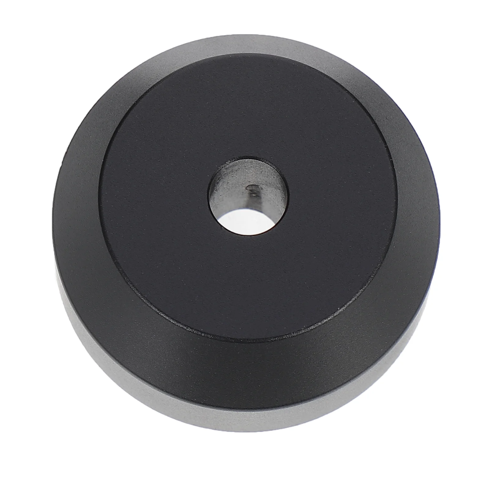 Adapter Record Turntable Vinyl 7 Inch Single Adaptor Big Hole 45 Rpm Black Dome